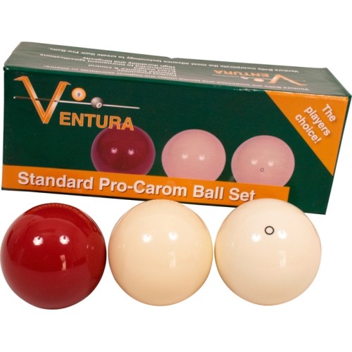 Bile bilardowe Ventura Standard Pro-Carom Ball Set 61,5 mm