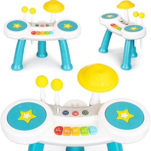 Percussion piano for kids organ toy 2-in-1