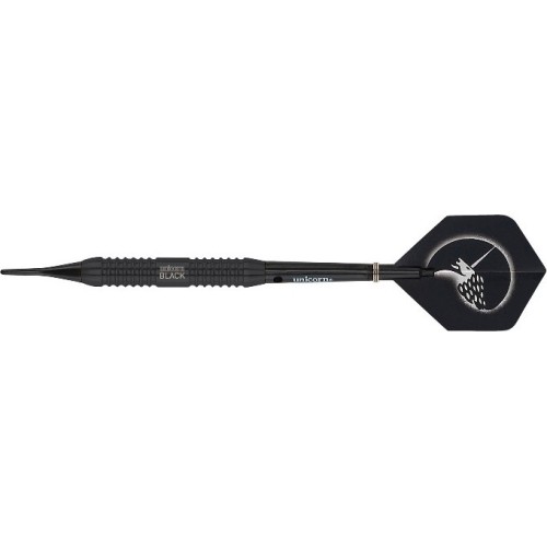 Darts Unicorn Core Plus Black Brass Soft S2 - 3-Pack