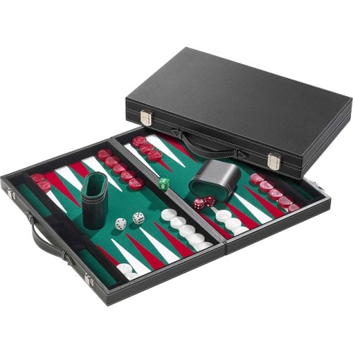 Backgammon Philos Green 46.5x28cm