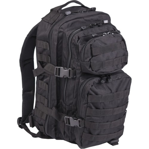 BLACK BACKPACK US ASSAULT SMALL