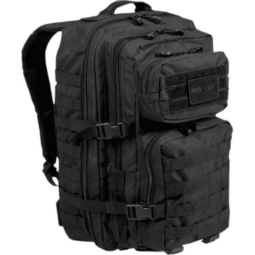 BLACK BACKPACK US ASSAULT LARGE