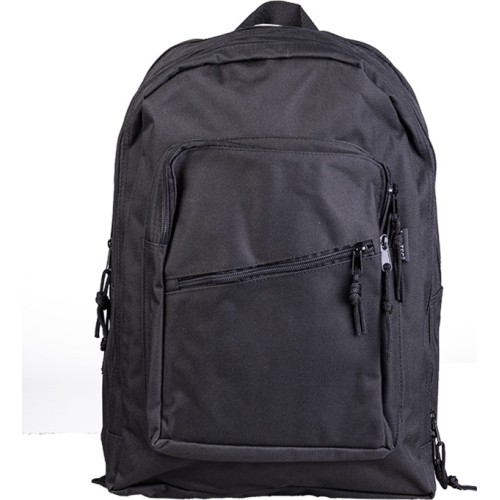 BLACK ′DAY PACK′ RUCKSACK