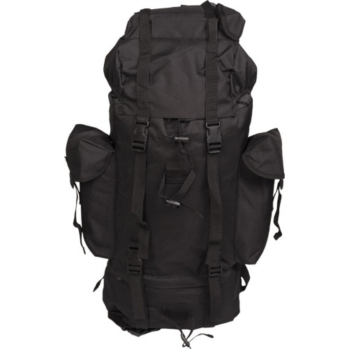 GERMAN BLACK IMPORT LARGE RUCKSACK