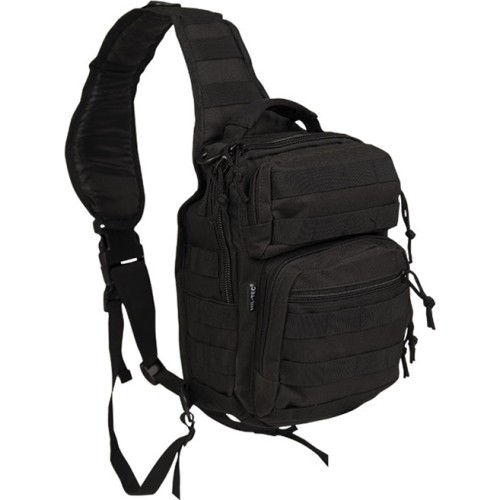 BLACK ONE STRAP ASSAULT PACK SMALL