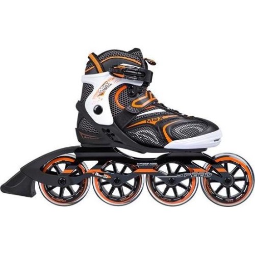 NA1060 BLACK-ORANGE IN-LINE SKATES NILS EXTREME