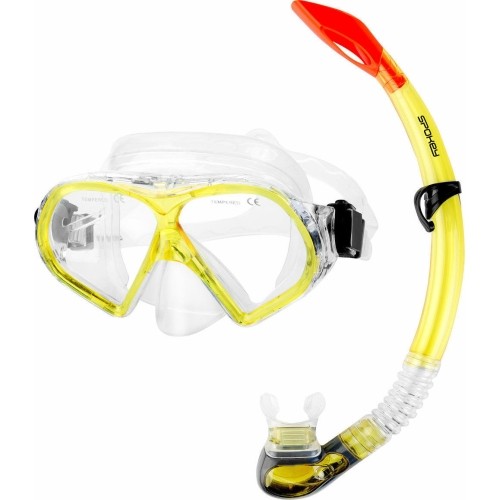 Snorkeling set: mask + snorkel Spokey FLONA