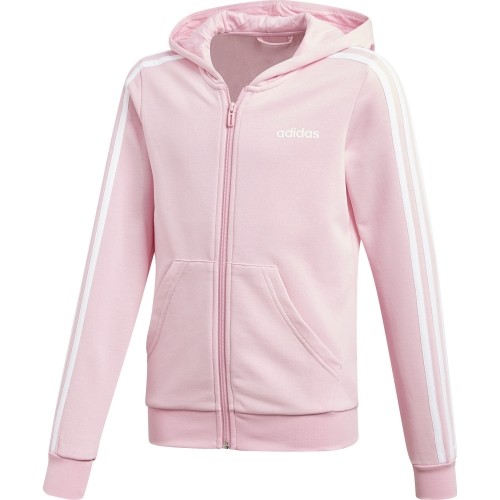 Adidas Džemperis Paaugliams Yg E 3S Fz Hoodie Pink