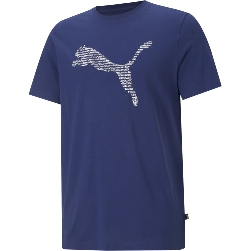 Puma Marškinėliai Vyrams Cat Basic Tee Ele Blue