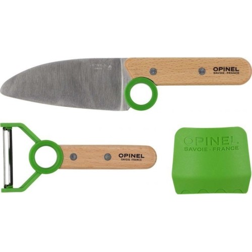 Opinel children's kitchen set Le Petit Chef green