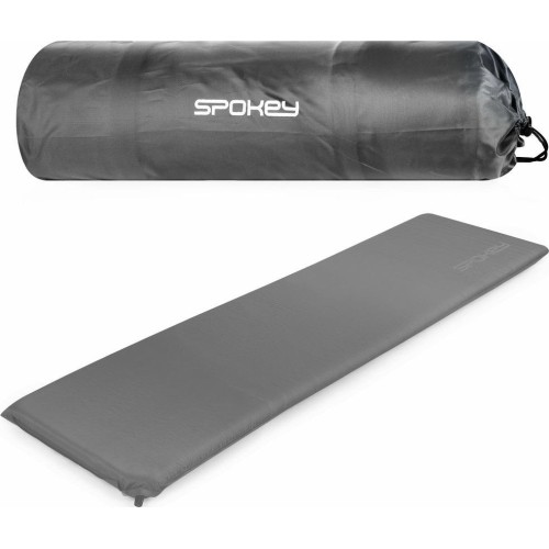 Self-inflating mat (R-Value 3.0) gray Spokey FATTY