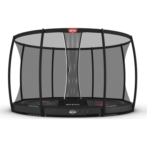 BERG Elite InGround 430 Grey Levels + Safety Net DLX XL