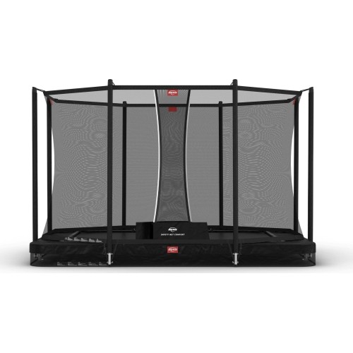 BERG Ultim Favorit InGround 330 Black + Safety Net Comfort