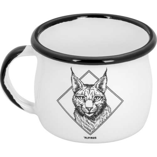 Alpinus enamel mug 0.28 l AL18045