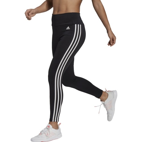 Legginsy damskie Adidas High Riese 3-Stripes 7/8 Tights