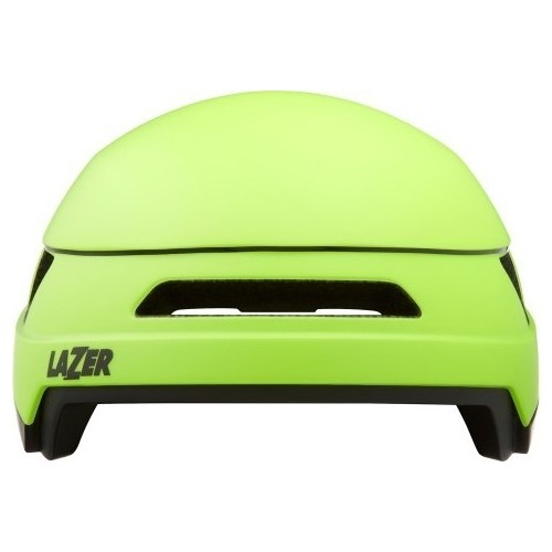 Kask rowerowy Lazer Urbanize, rozmiar M, żółty, z oświetleniem ledowym