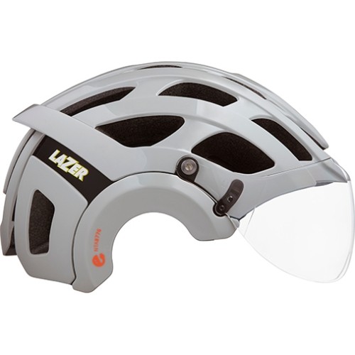 Kask rowerowy Lazer Anverz, rozmiar M, szary