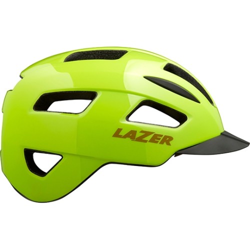 Kask rowerowy Lazer Lizard+, rozmiar M, żółty