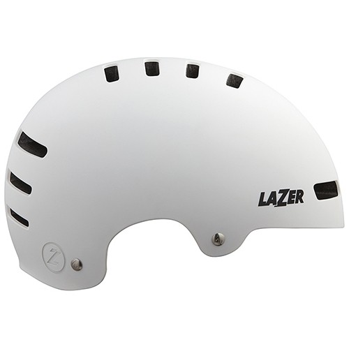 Kask rowerowy Lazer One+, rozmiar L, biały matowy