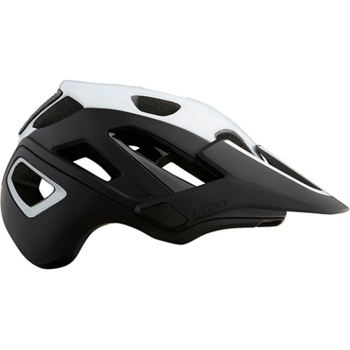 Kask rowerowy Lazer Jackal, rozmiar M, biały/czarny