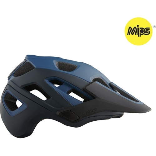 Kask kolarski Lazer Jackal Mips, rozmiar M, niebieski