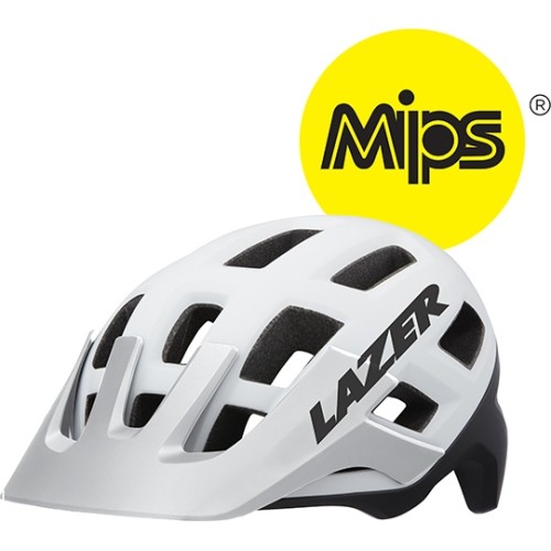 Cycling Helmet Lazer Coyote Mips, Size S, White Matt