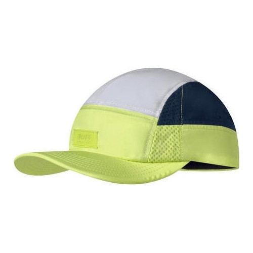 Czapka Buff 5 Panels Go, czarna/biała/żółta