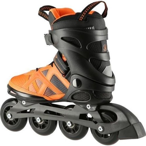 NA14112 BLACK-ORANGE IN-LINE SKATES NILS EXTREME