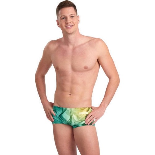 Swimming Trunks For Men Arena M Squared Short Green