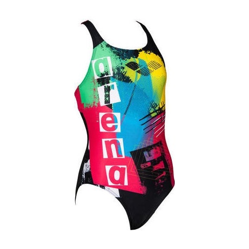 One-Piece Swimsuit For Girls Arena G Rock Jr Swim Pro