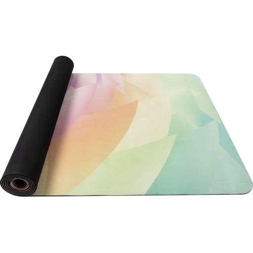 Yoga Mat Yate, Natural Rubber, 4mm, Rainbow 