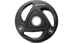 Ogumowane obciążniki Talerze olimpijskie UpForm HQ - 5 kg