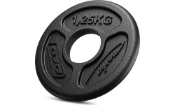Zestaw obciążeń żeliwnych olimpijskich 30 kg / 2 x 5 kg + 6 x 2,5 kg + 4 x 1,25 kg - Marbo Sport