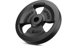 Cast Iron Weights Set Marbo, 60kg / 2x15kg + 2x10kg + 2x5 kg