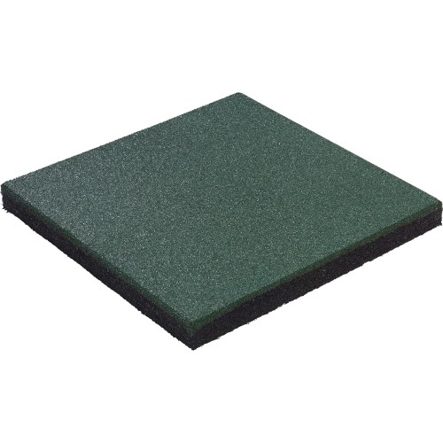 Rubber Tile KBT Hicar, Green, 45 mm