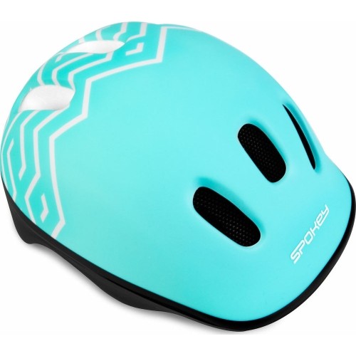 Kask rowerowy dla dzieci Spokey Strapy, niebieski, 52-56cm