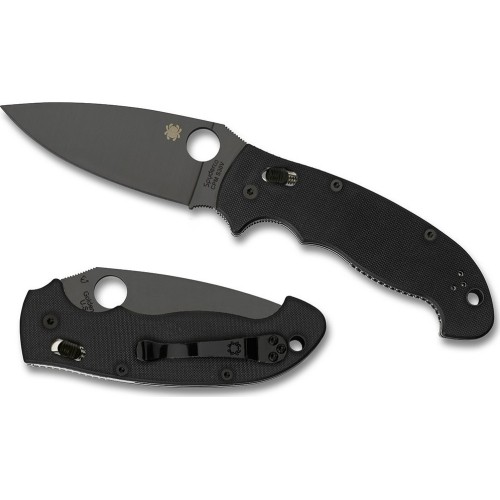 Składany nóż myśliwski survivalowy Spyderco C95GPBBK2 Manix 2 XL