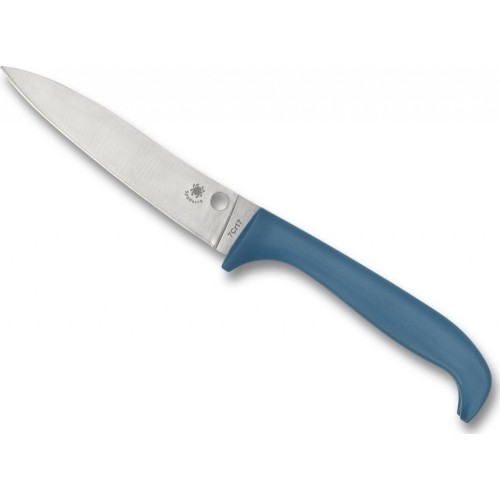 Knife Spyderco K20PBL Counter Puppy, Blue, Plain Edge