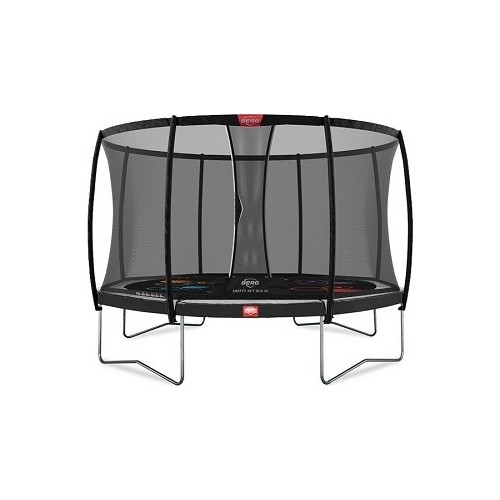 Trampoline BERG Favorit Levels 430 Grey + Safety Net DLX XL