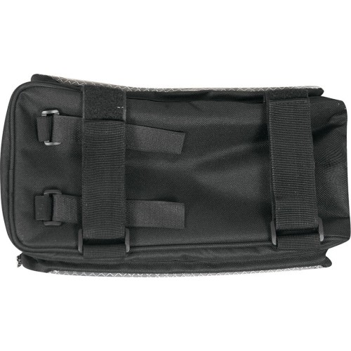Sakwa rowerowa FORCE SLIM, czarna, 9l