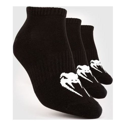 Venum Classic Footlet Sock - zestaw 3 sztuk - czarny/biały