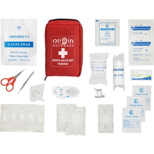 First Aid Kit Origin Outdoors Hiking, 18pcs.