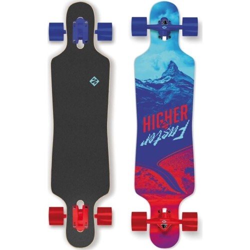 Deskorolka Longboard Street Surfing Freeride Curve - Higher Faster 39"