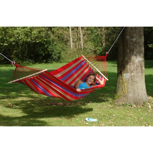 Hammock Amazonas Aruba, with EllTex material, red