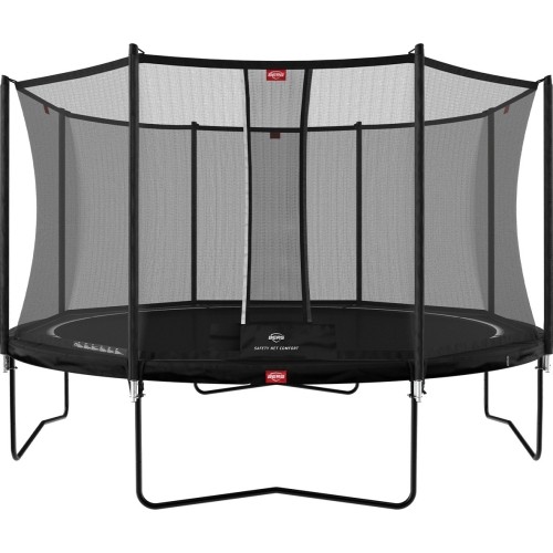 Trampoline BERG Favorit Regular 380 Black + Safety Net Comfort