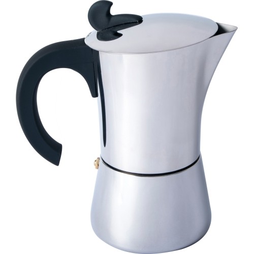 Stainless Steel Espresso Maker BasicNature, 2 Cups