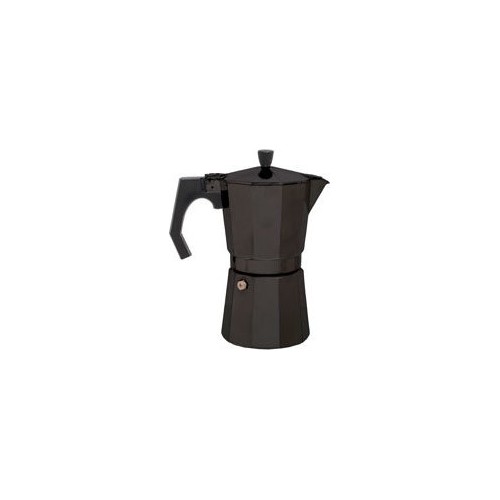 Espresso Maker BasicNature Bellanapoli, 9 Cups, Black