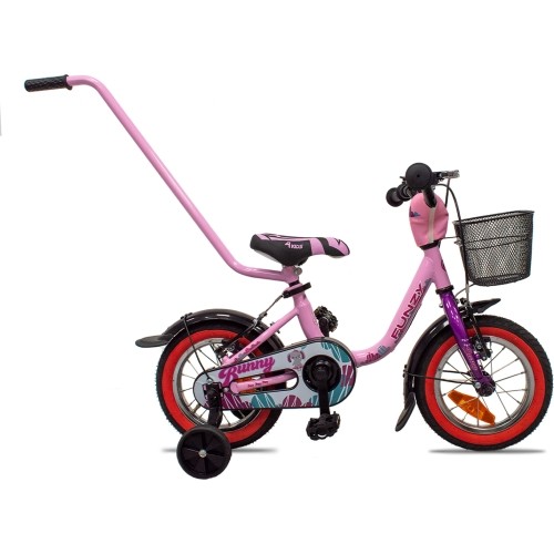 4KIDS Funzy Bunny 12" // steel (pink)