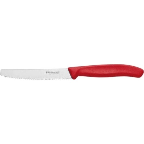 Tomato Knife Victorinox 6.783, Serrated, 110mm, Red 