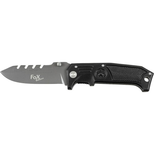 Jack Knife FoxOutdoor - Black, Metal Handle